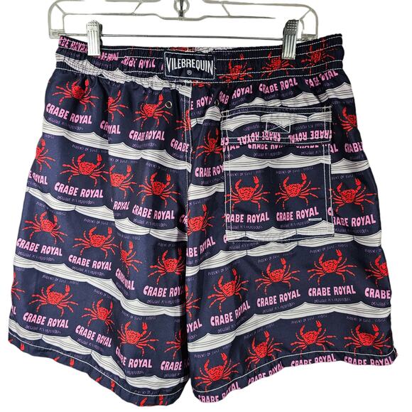Vilebrequin "Crabe Royal"  Swim Trunks Men's Size XL - Picture 1 of 14